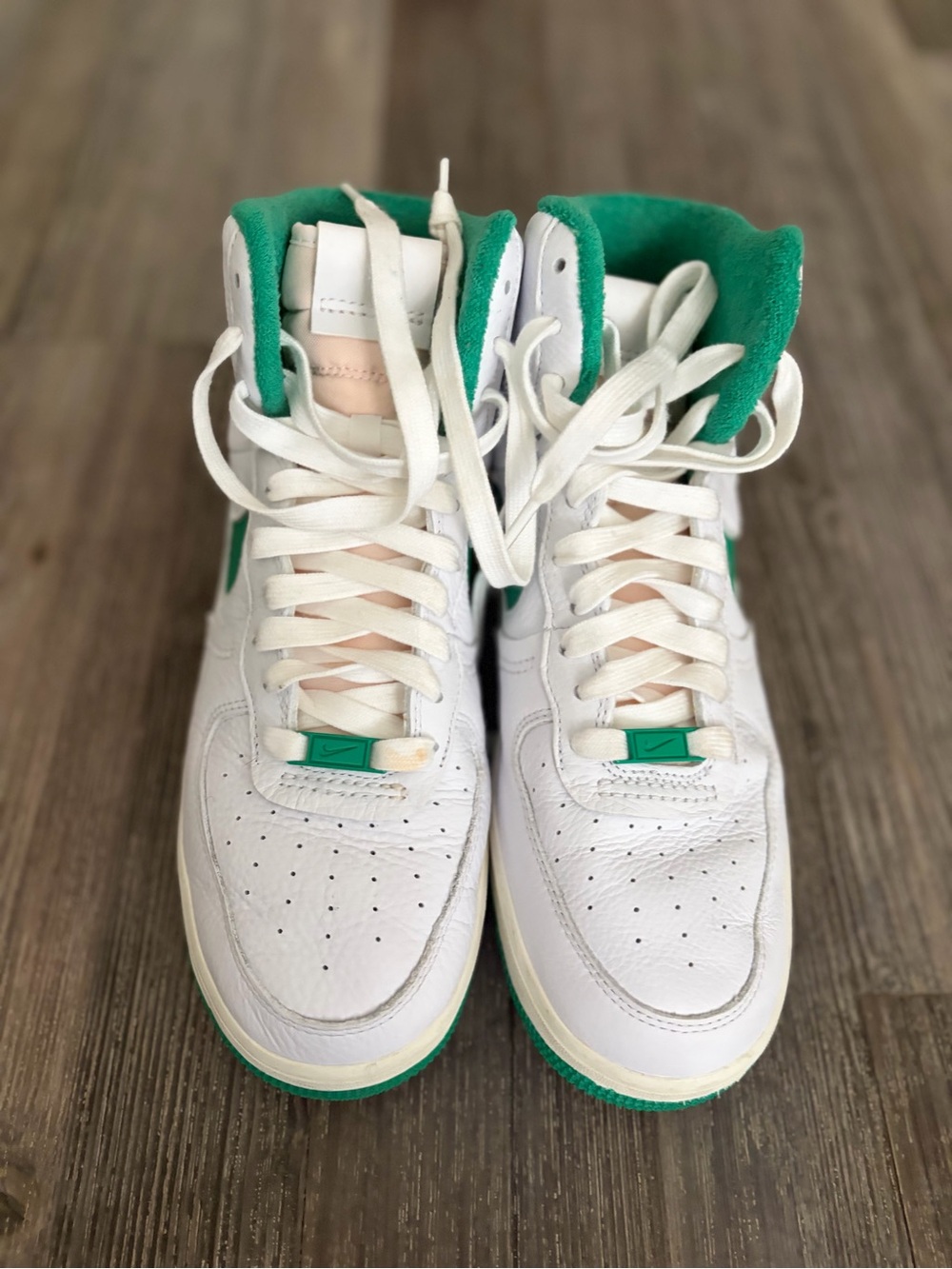 Nike Shoes with Vibrant Teal Interior
